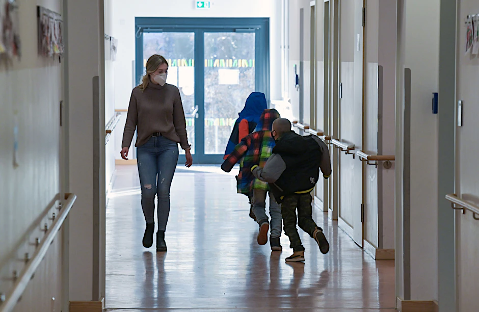 In ein paar Tagen wird es auf den Schulfluren wieder voller.