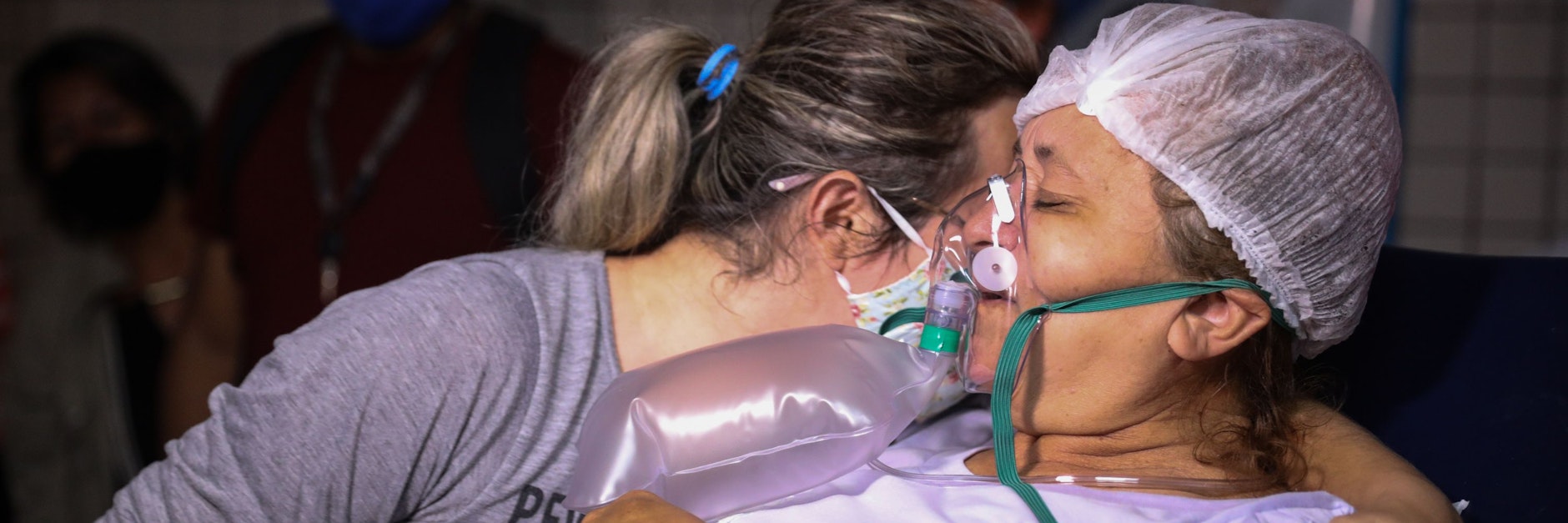 In einigen Kliniken wurde der Sauerstoff knapp. Auch weil Diebe zugeschlagen hatten. 