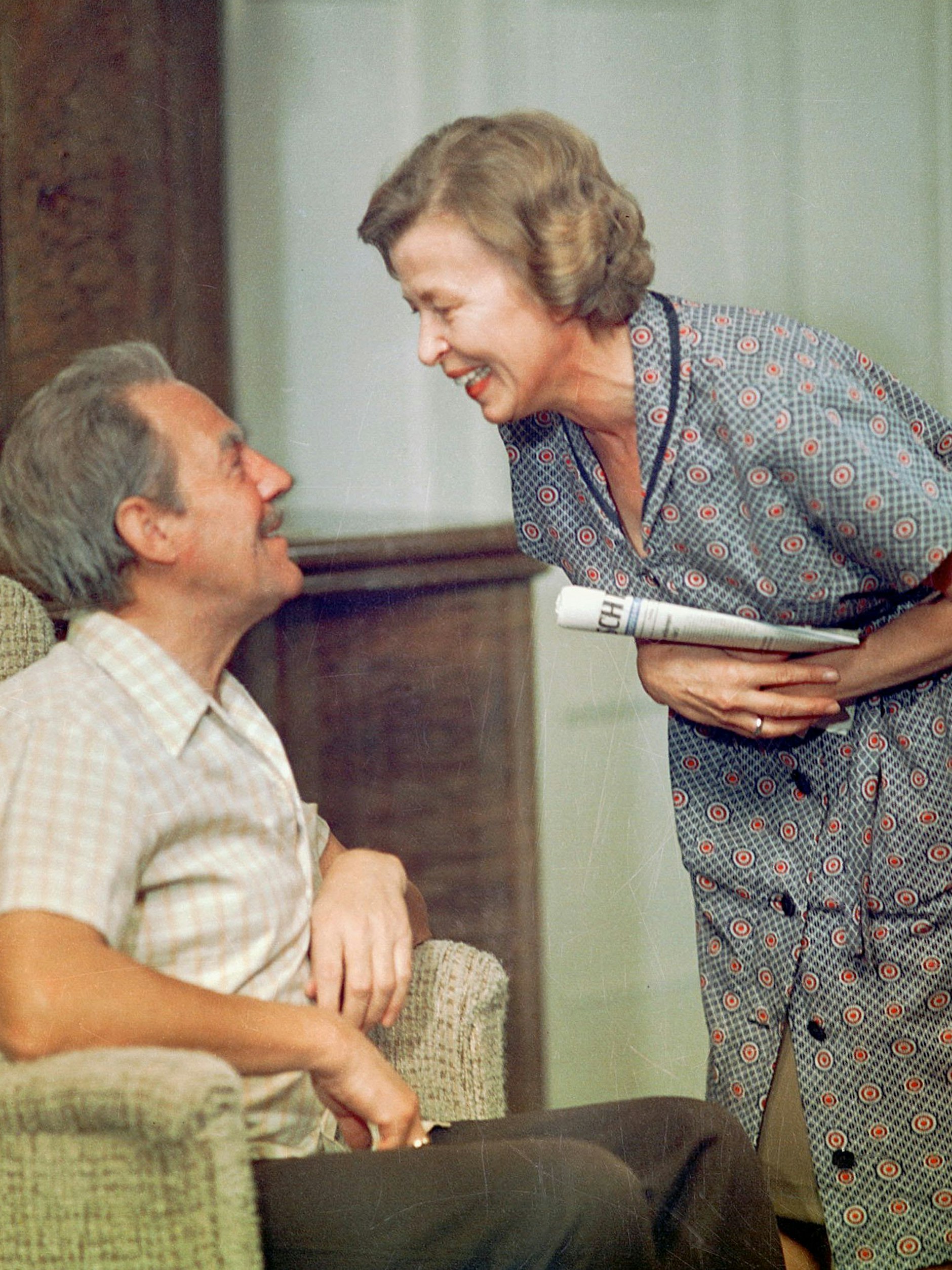 Herbert Köfer&nbsp; als Opa Paul und Helga Göring als Oma Anna: Die TV-Serie Rentner haben niemals Zeit ist noch heute Kult.