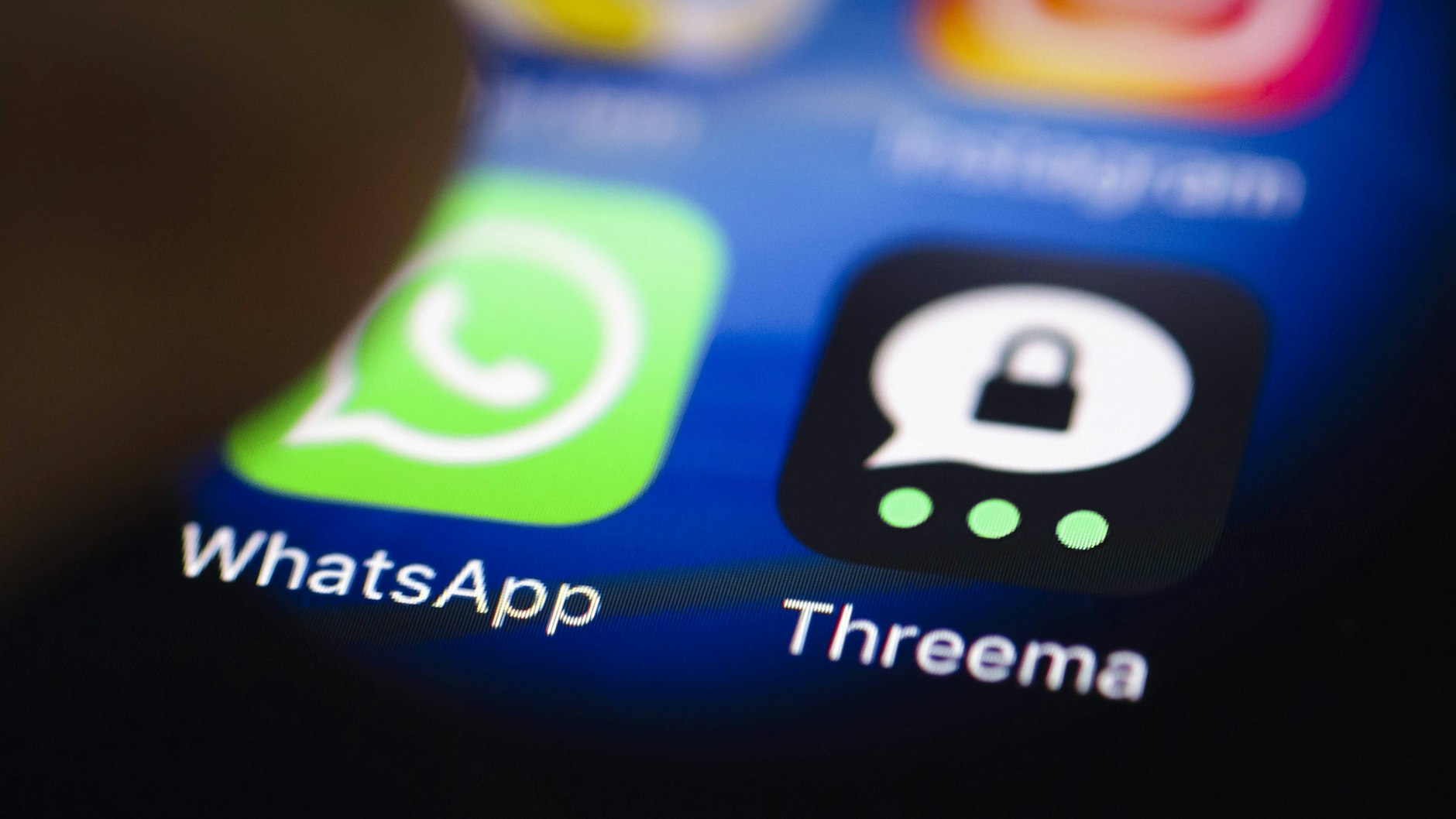 In der Schweiz nutzen alle den Instant-Messaging-Dienst Threema. Im Rest Europas und gar der Welt wird es dann schon mau.<br>