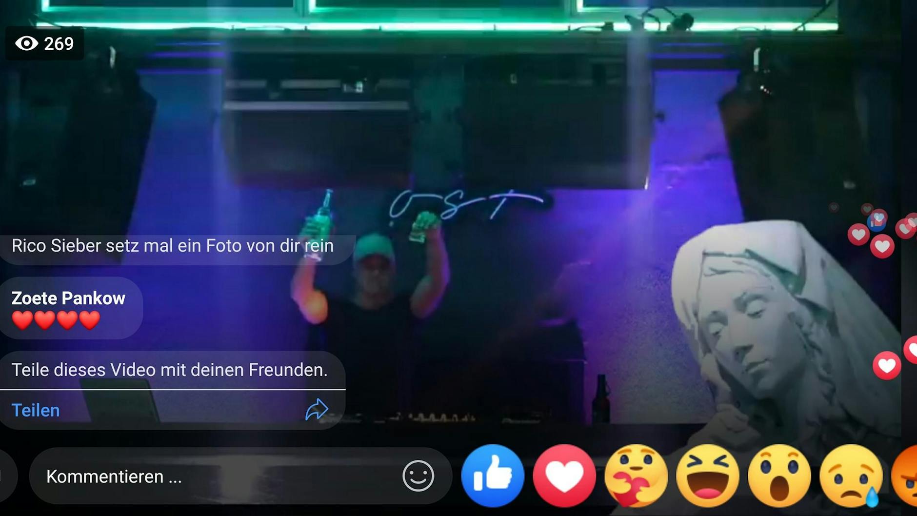 269 Teilnehmer hatte die Facebook-Veranstaltung des Berliner Clubs Magdalena zeitweise.