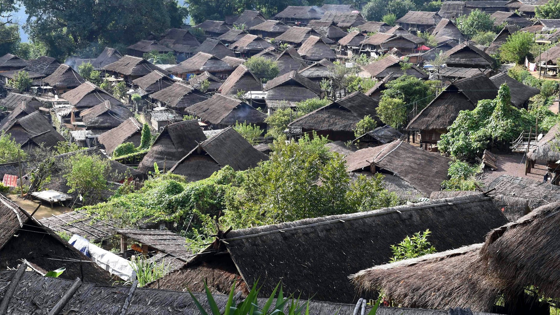 Das Dorf Wengding im Jahr 2015. 