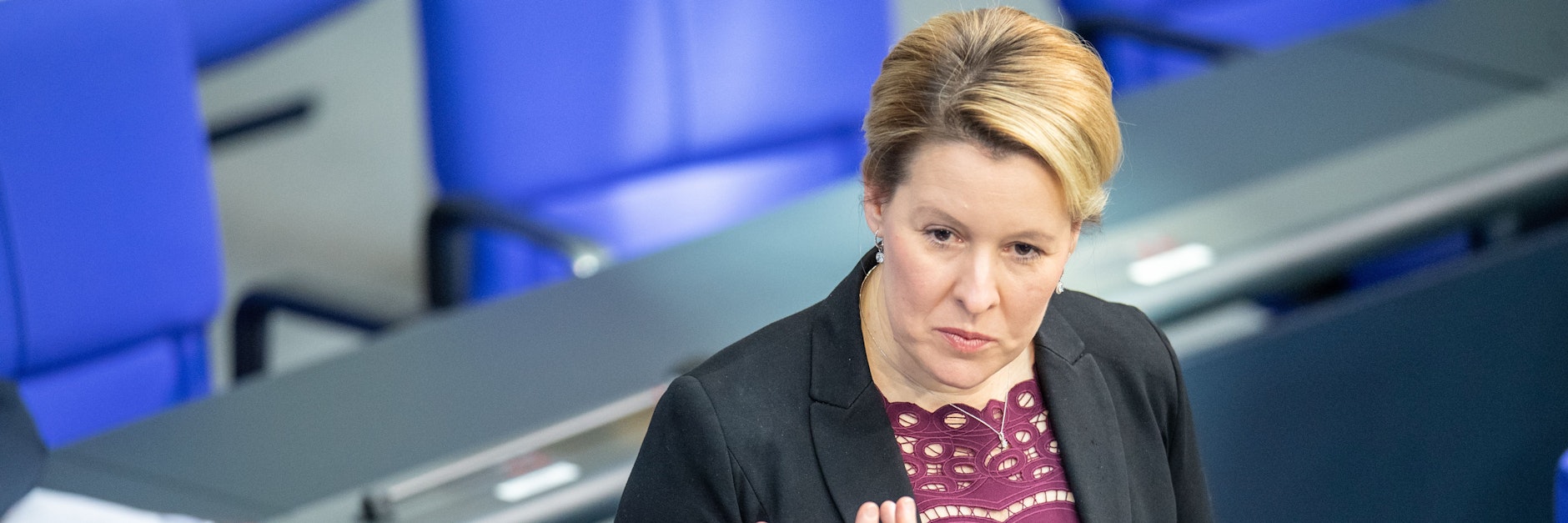 Die Berliner SPD-Vorsitzende Franziska Giffey.