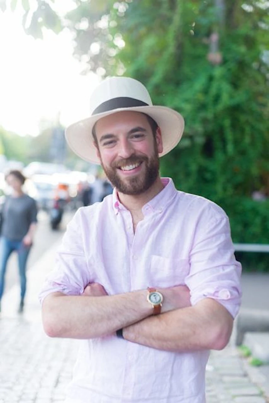 Max Paarlberg, Betreiber des La Lucha und des La Perla, im Sommer, als Corona fast vergessen war.&nbsp;