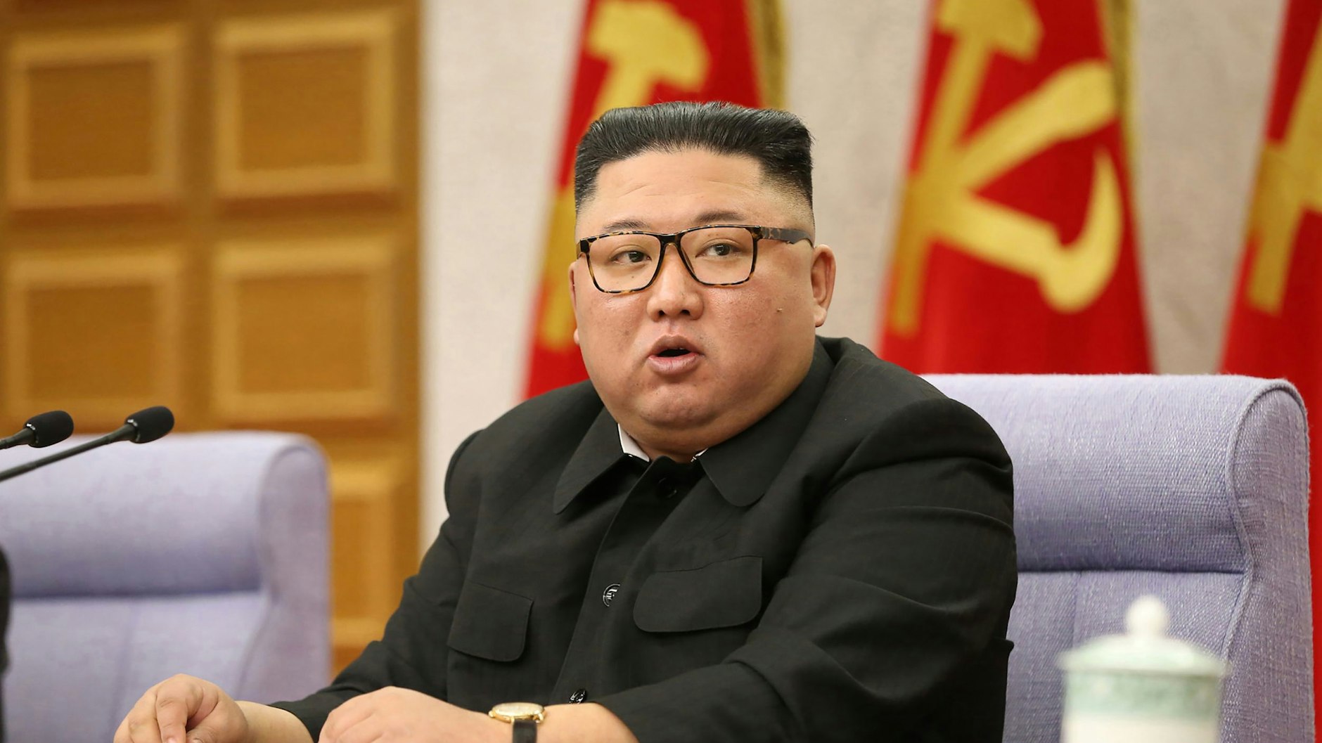 Nordkoreas Diktator Kim Jong Un.