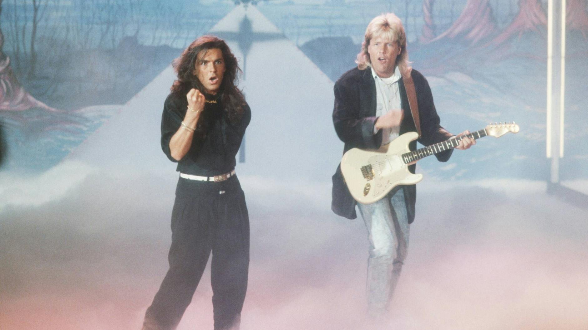 Erinnerung an alte Zeiten: Thomas Anders (l.) und Dieter Bohlen standen lange gemeinsam auf der Bühne.