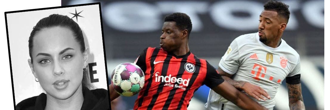 Jerome Boateng trägt Trauerflor - in Gedenken an Kasia Lenhardt (✝25). 