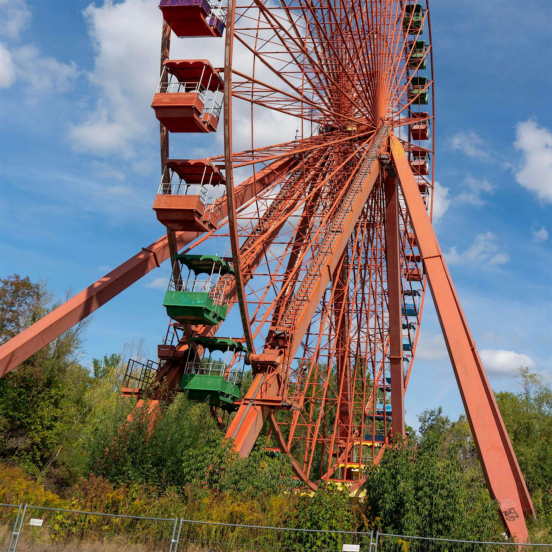 Plänterwald: Hat das alte Riesenrad noch eine Chance?