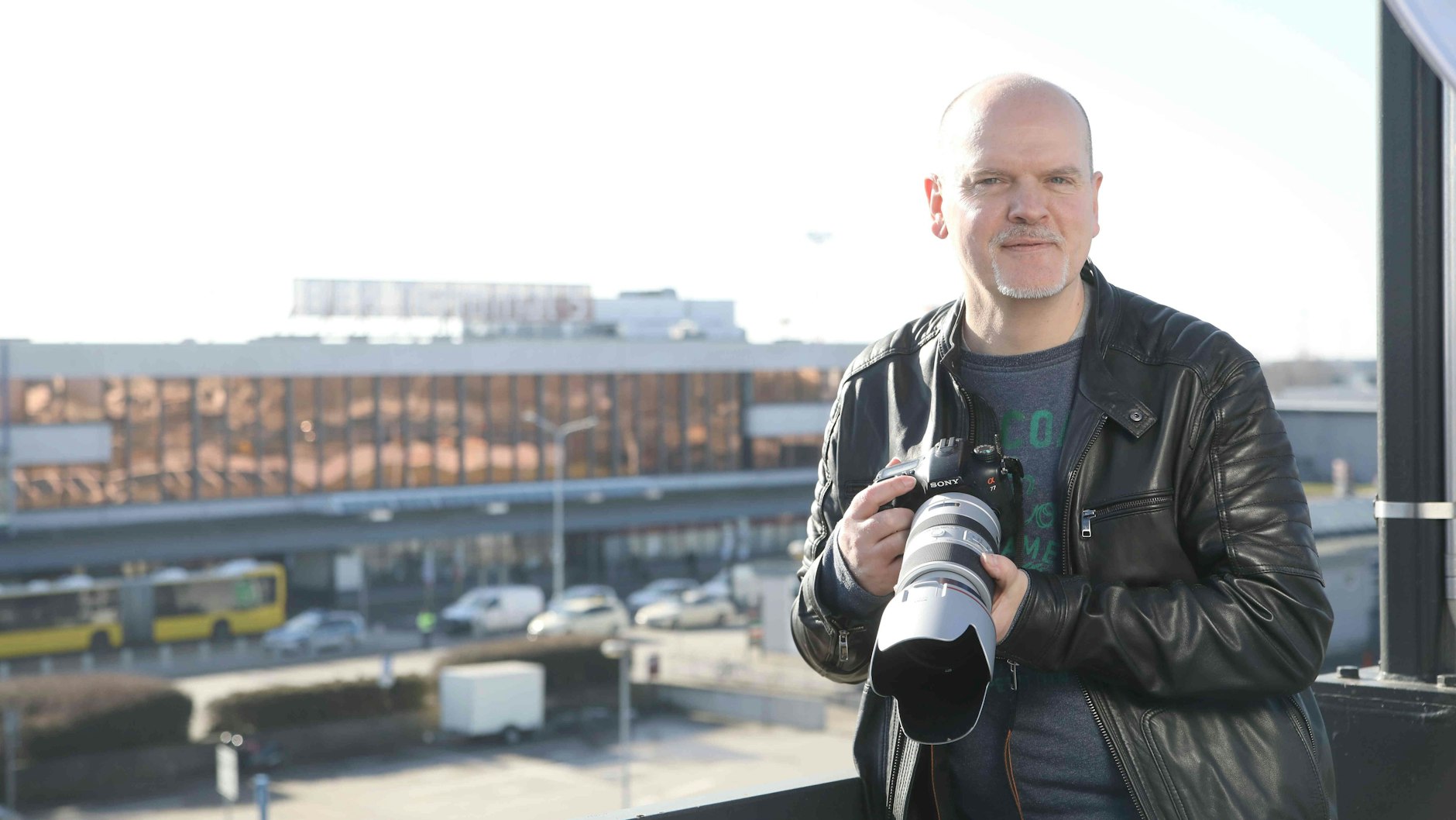 Oliver Pritzkow from Weißensee turned out to bid farewell to SXF - for old times' sake.