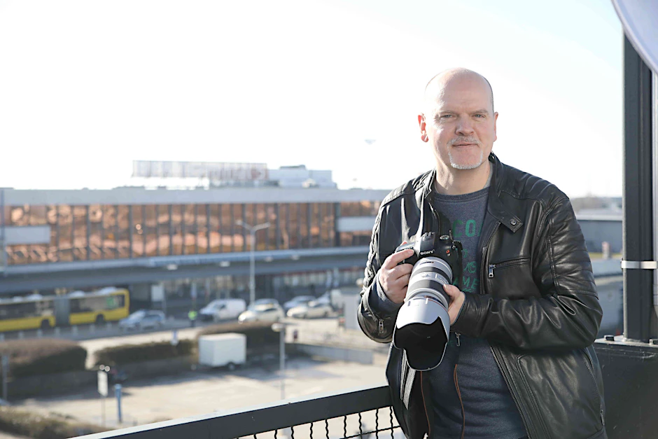 Oliver Pritzkow from Weißensee turned out to bid farewell to SXF - for old times