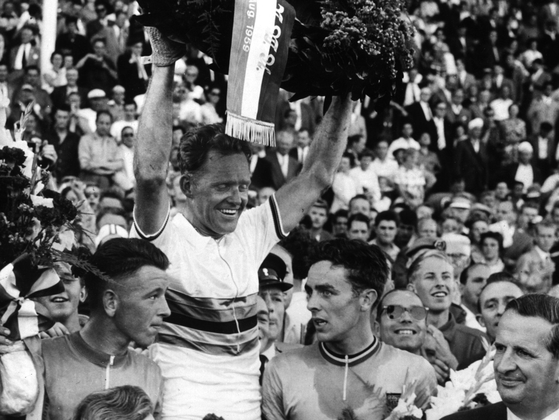 Gustav-Adolf Schur, Weltmeister 1959 in Zandvoort (Niederlande). 