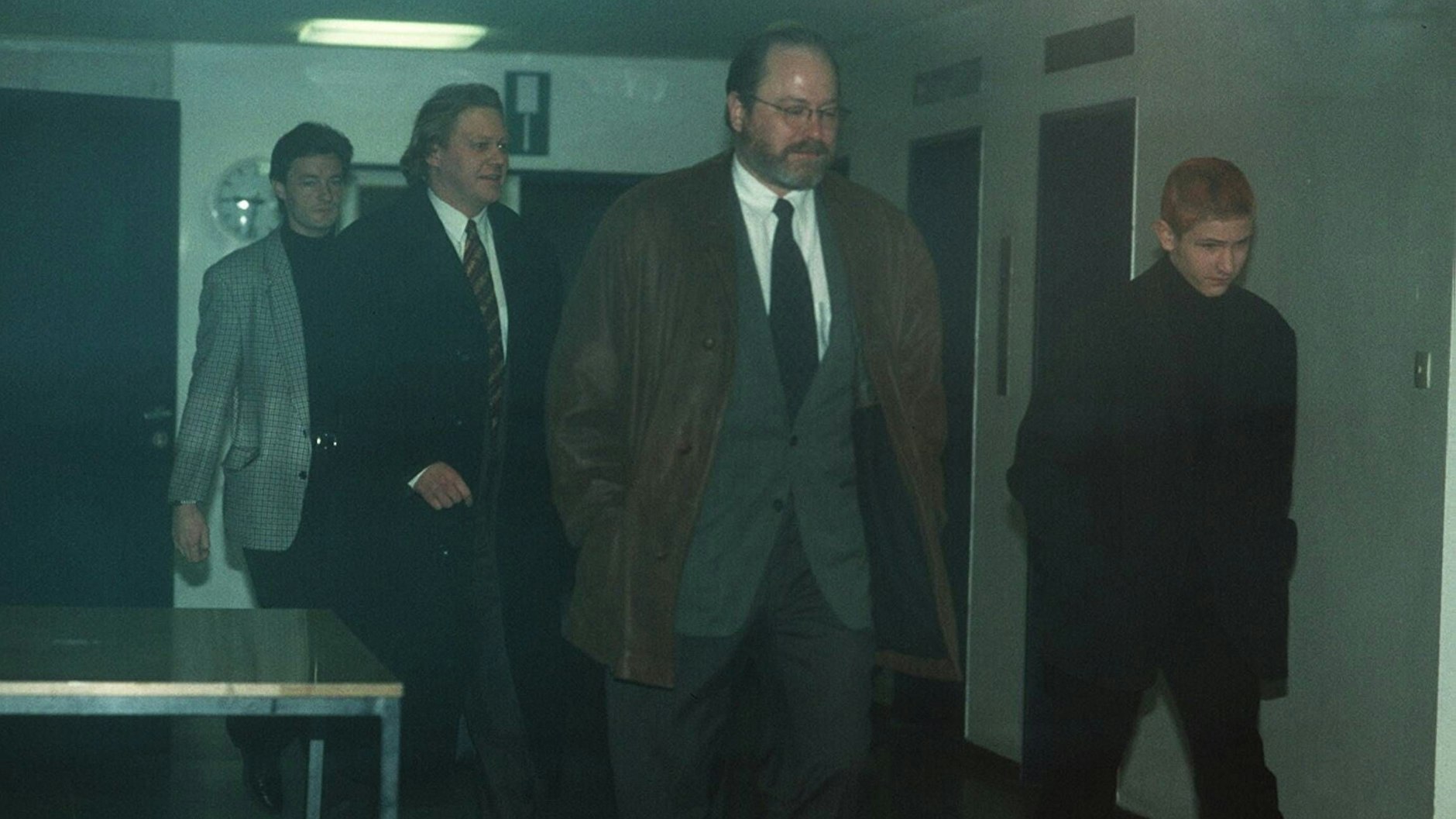 Jan Philipp Reemtsma (Mitte) wurde von Thomas Drach entführt.