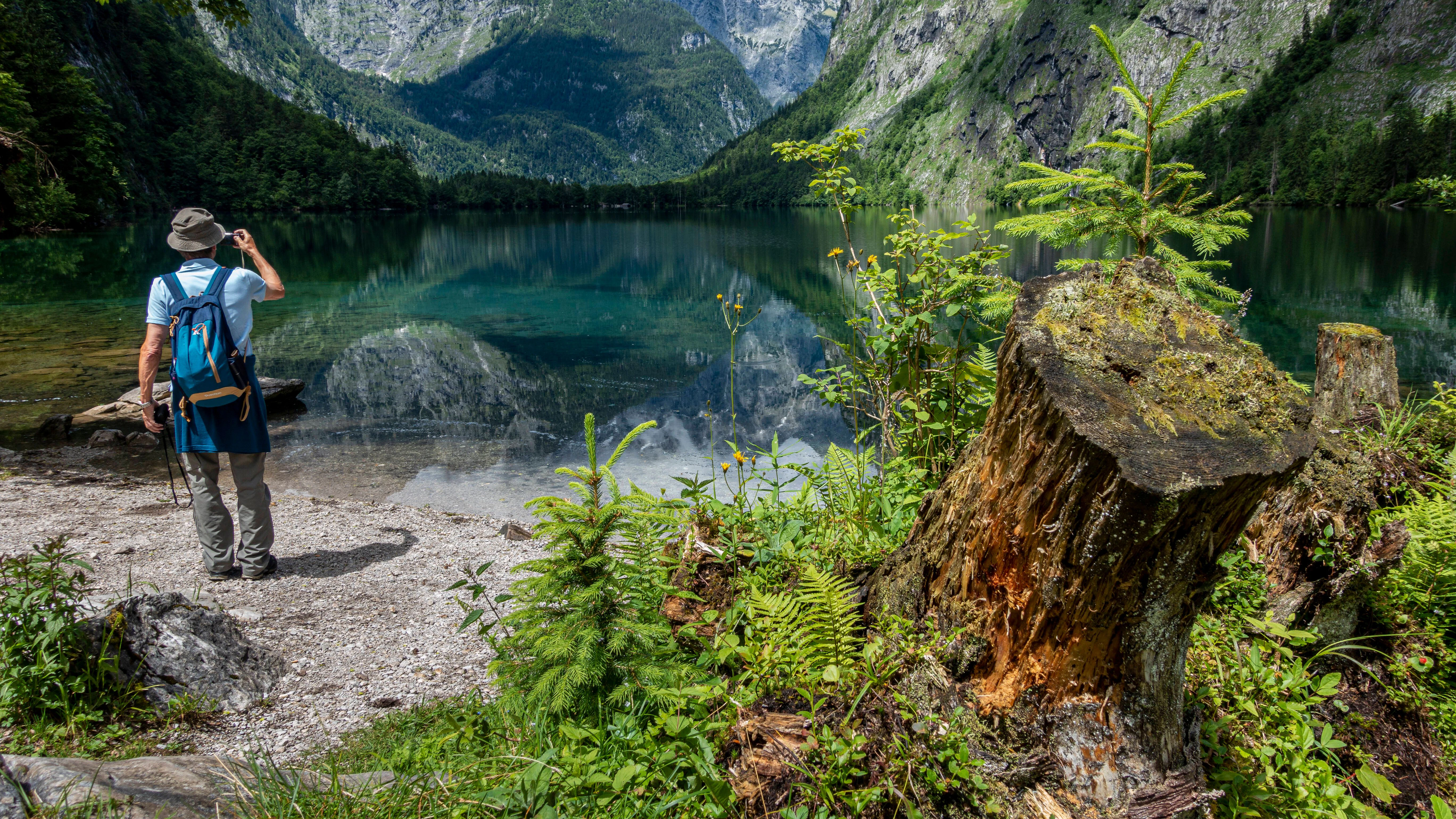 Wandern am Obersee in Bayern: Das Bertesgadener Land ist bei&nbsp; den Buchungen stark gefragt.