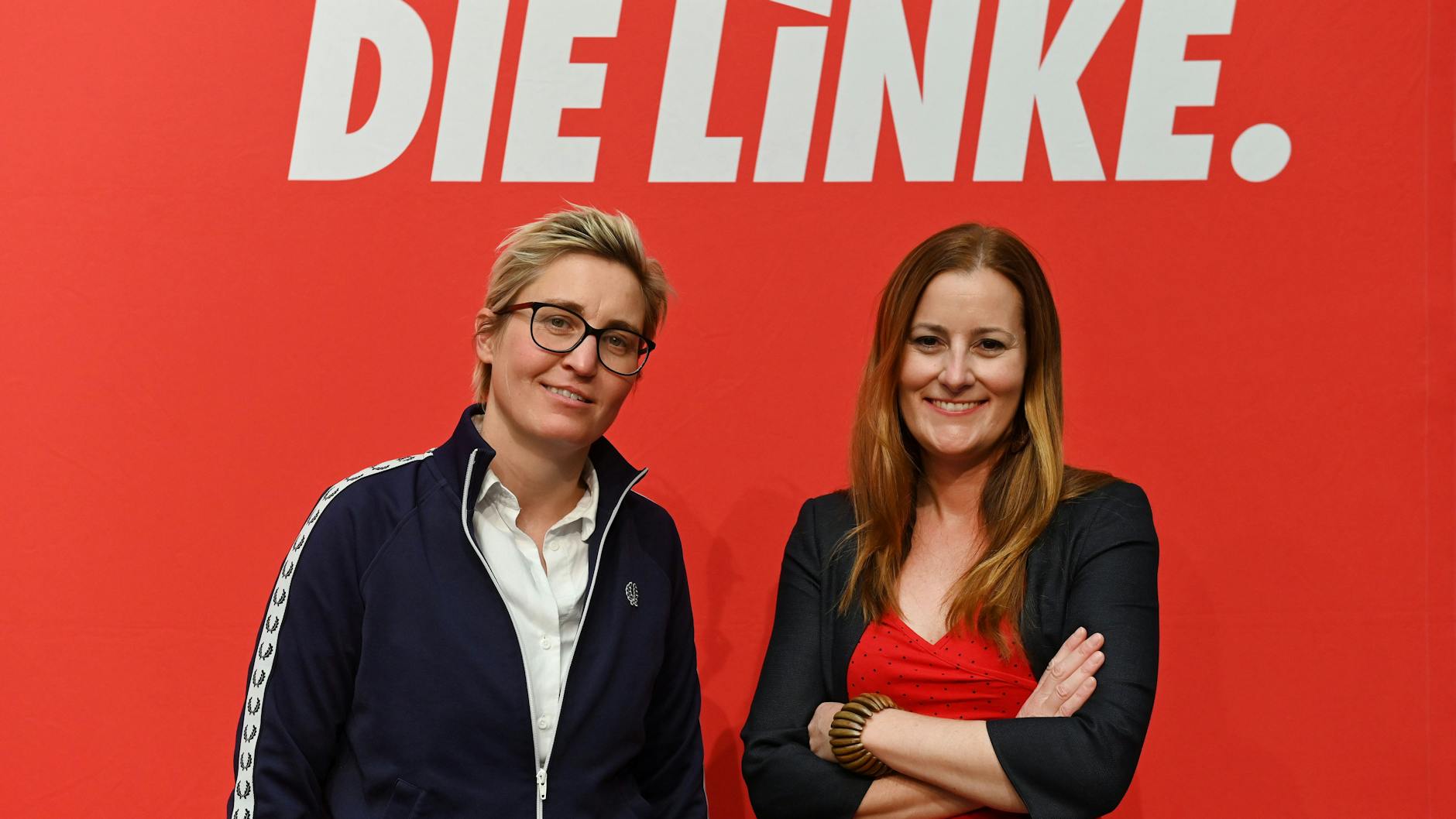 Susanne Hennig-Wellsow (links) und Janine Wissler.