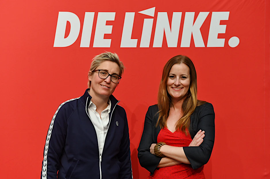 Susanne Hennig-Wellsow (links) und Janine Wissler.