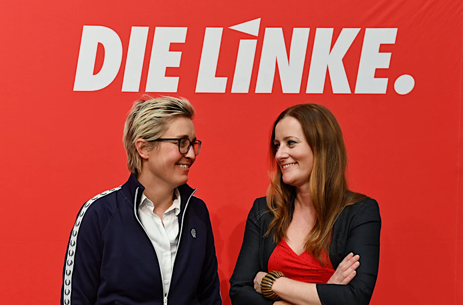 Susanne Hennig-Wellsow (links) und Janine Wissler wollen künftig die Linke führen.