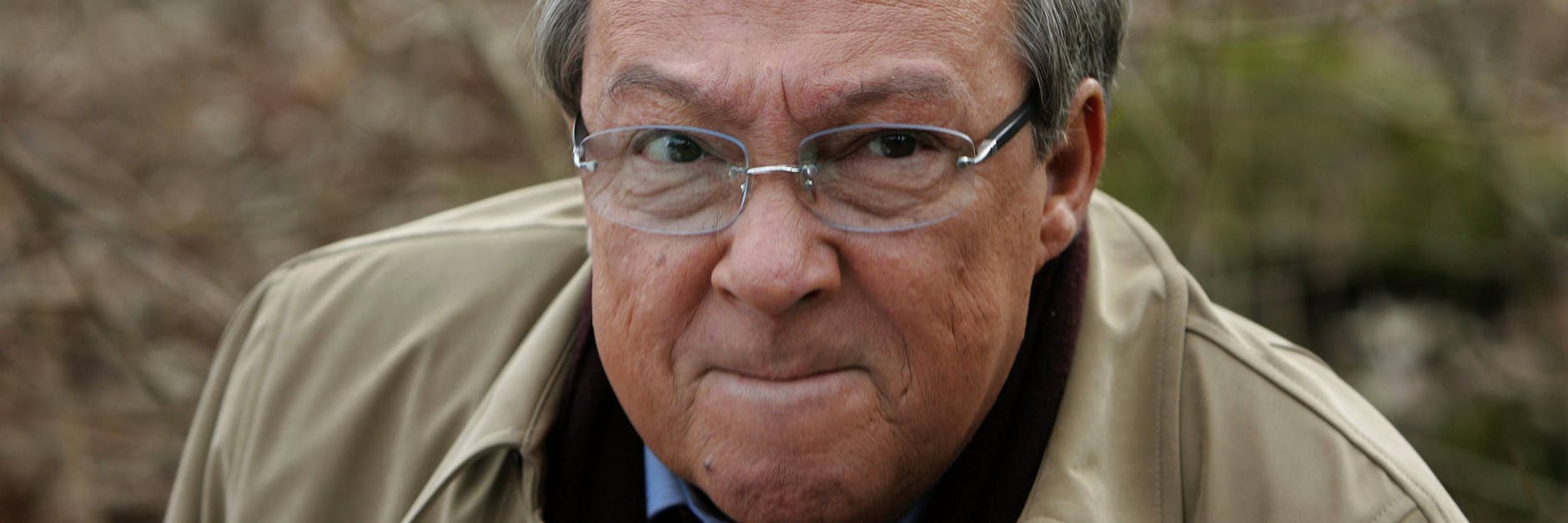 Schauspieler Jaecki Schwarz während der Dreharbeiten zur ARD-Reihe Polizeiruf 110. 