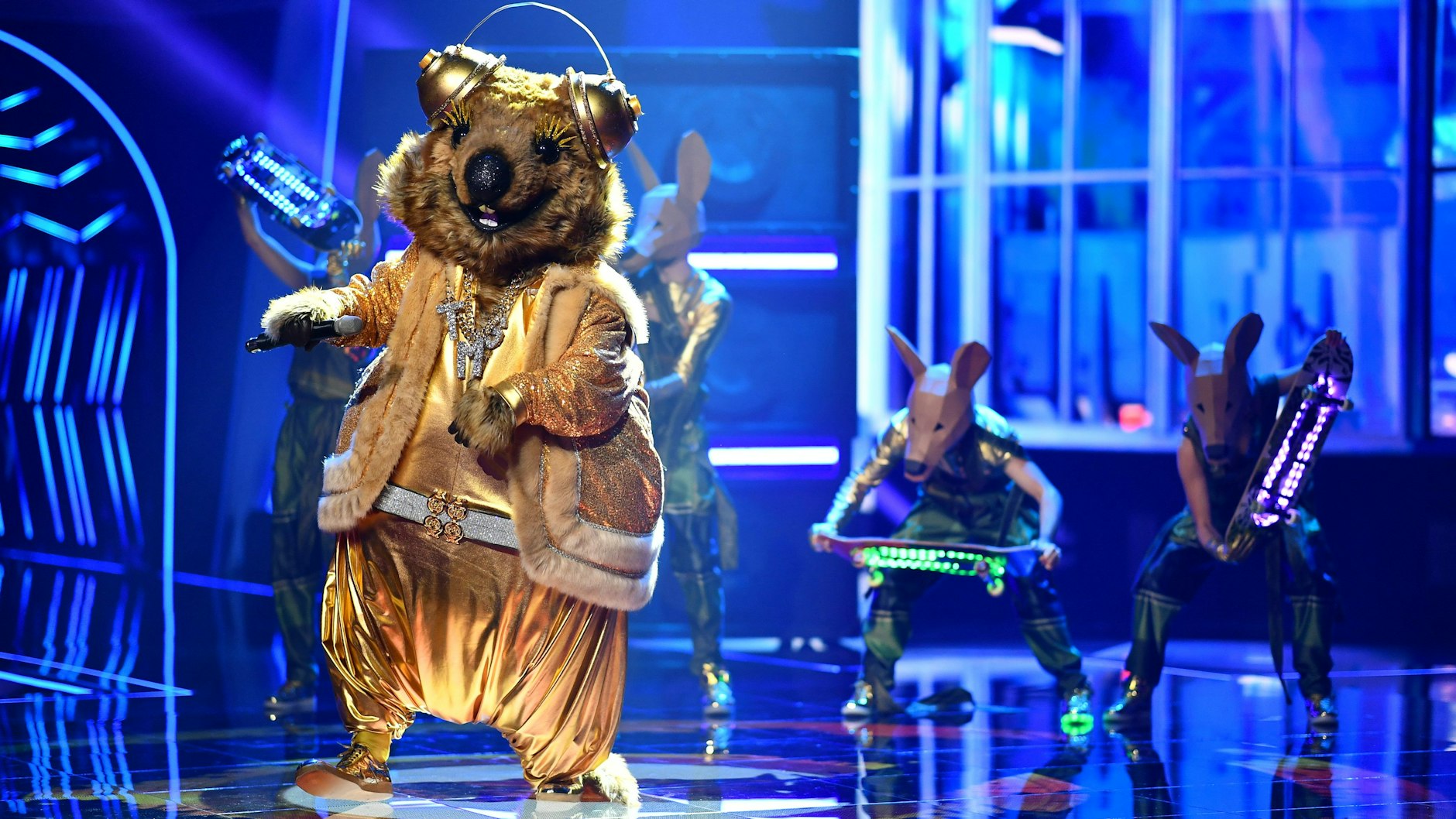 Ist bei „The Masked Singer“ ebenfalls noch im Rennen: das goldene Quokka.
