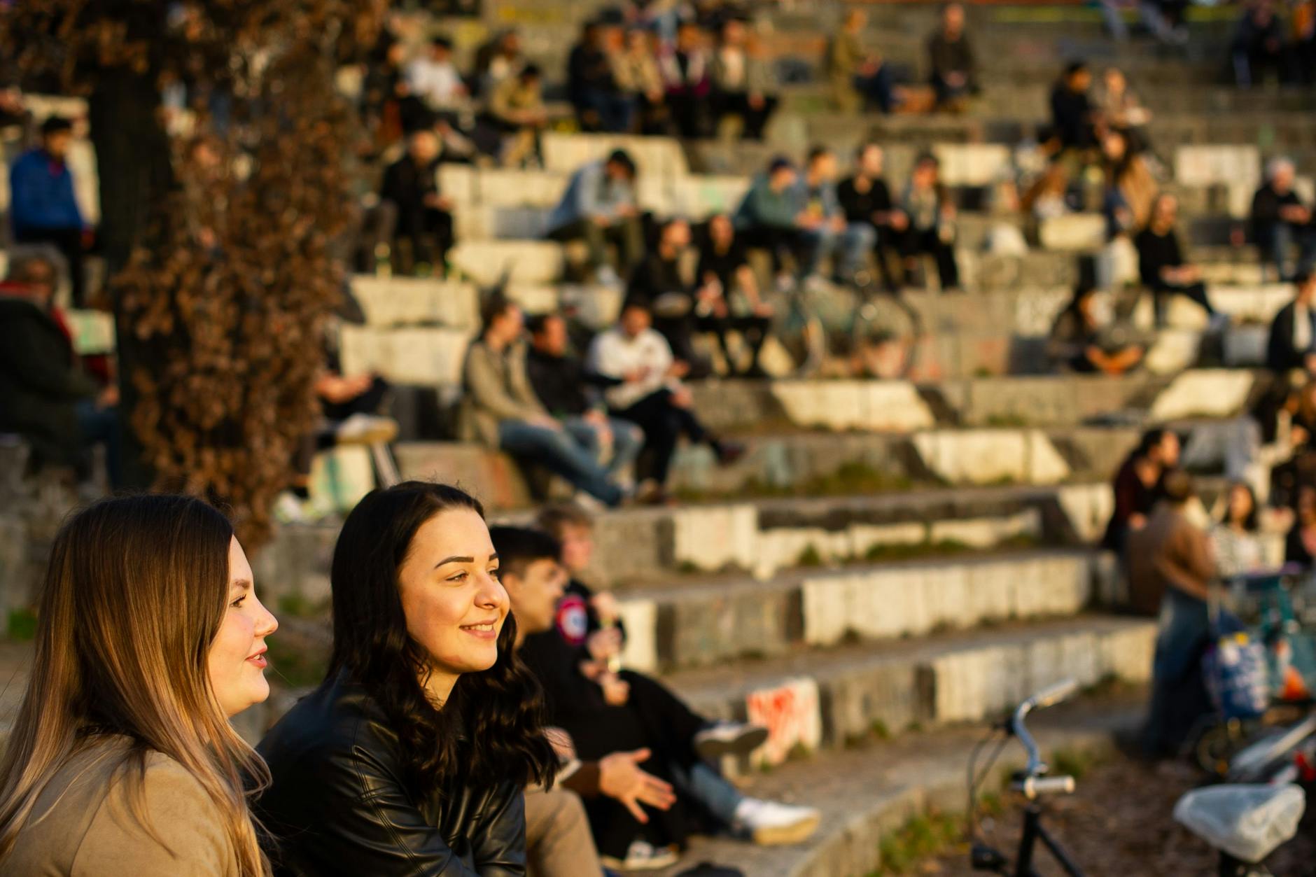 Im Berliner Mauerpark, Februar 2021.