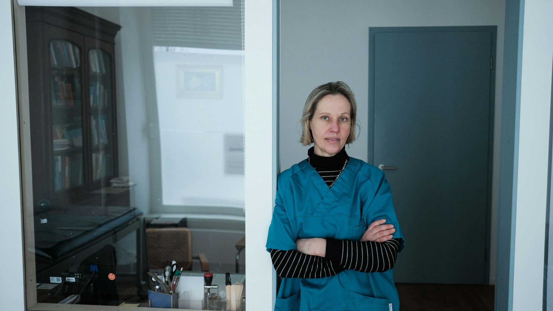 Die Hausärztin Sybille Katzenstein.