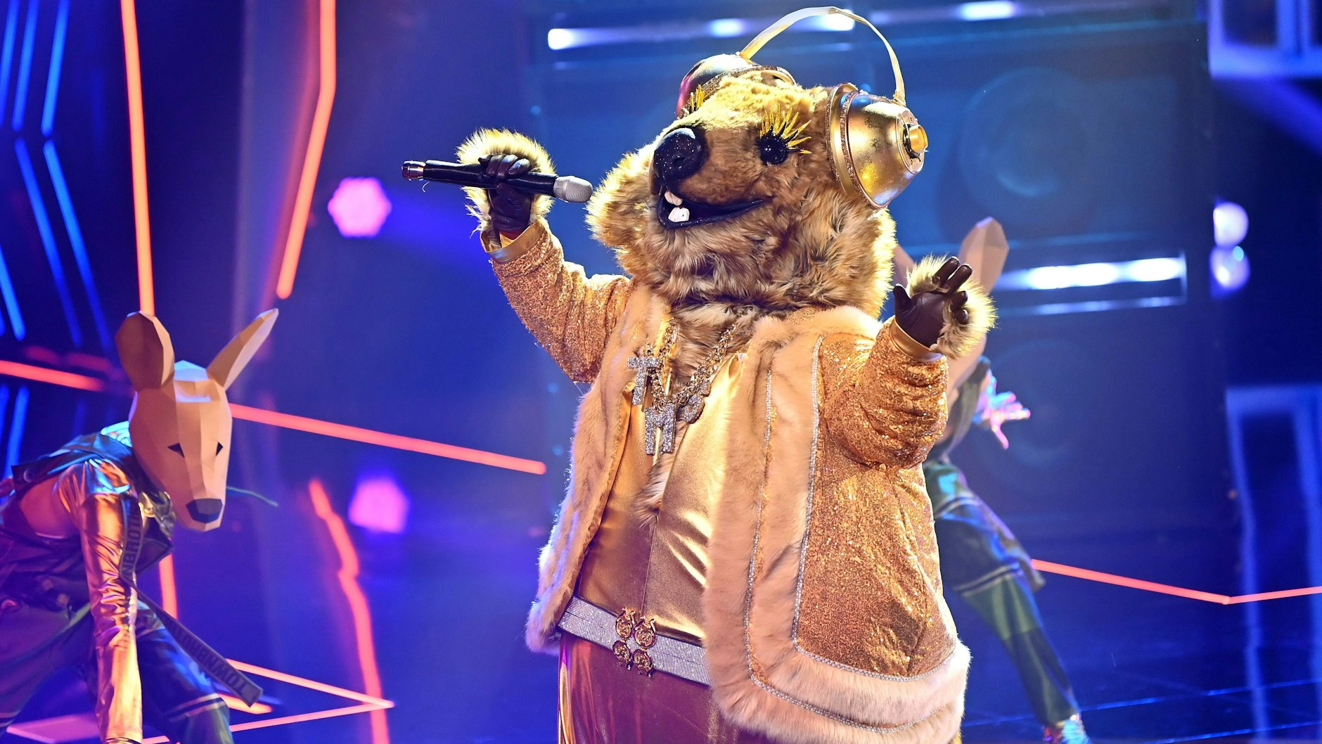 Welcher „Masked Singer“ steckt wohl im Quokka-Kostüm?