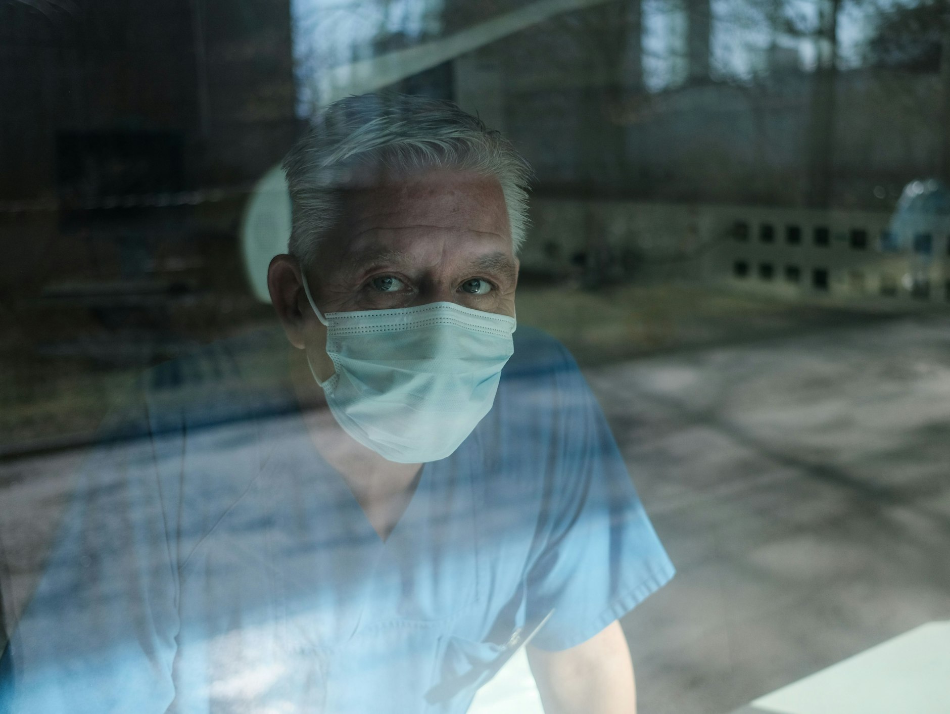 Die Maske nie absetzen: Thomas Klotzkowski, Pfleger an der Charité.