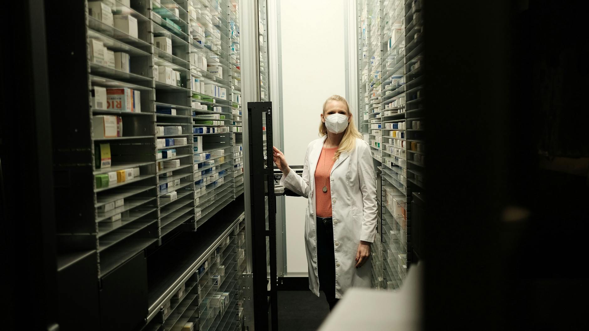 Die Apothekerin Jana Schreiber.