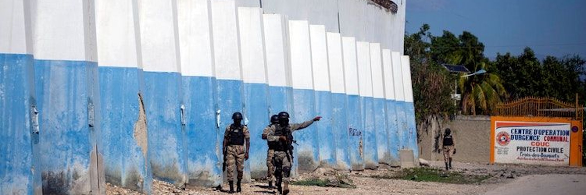 Das Hochsicherheitsgefängnis in Haiti.