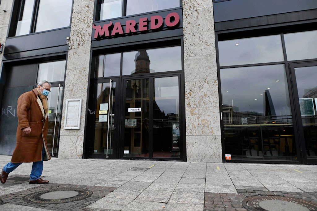 Der Grill ist aus: eine geschlossene Maredo-Filiale.