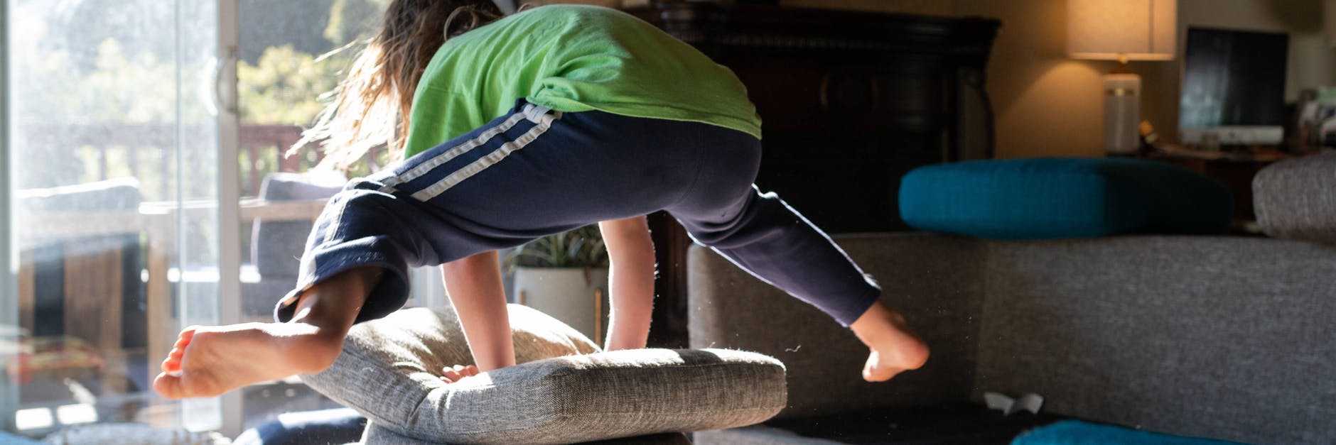 Trotz Lockdown: Fitness-Übungen gehen auch zu Hause (Symbolbild).