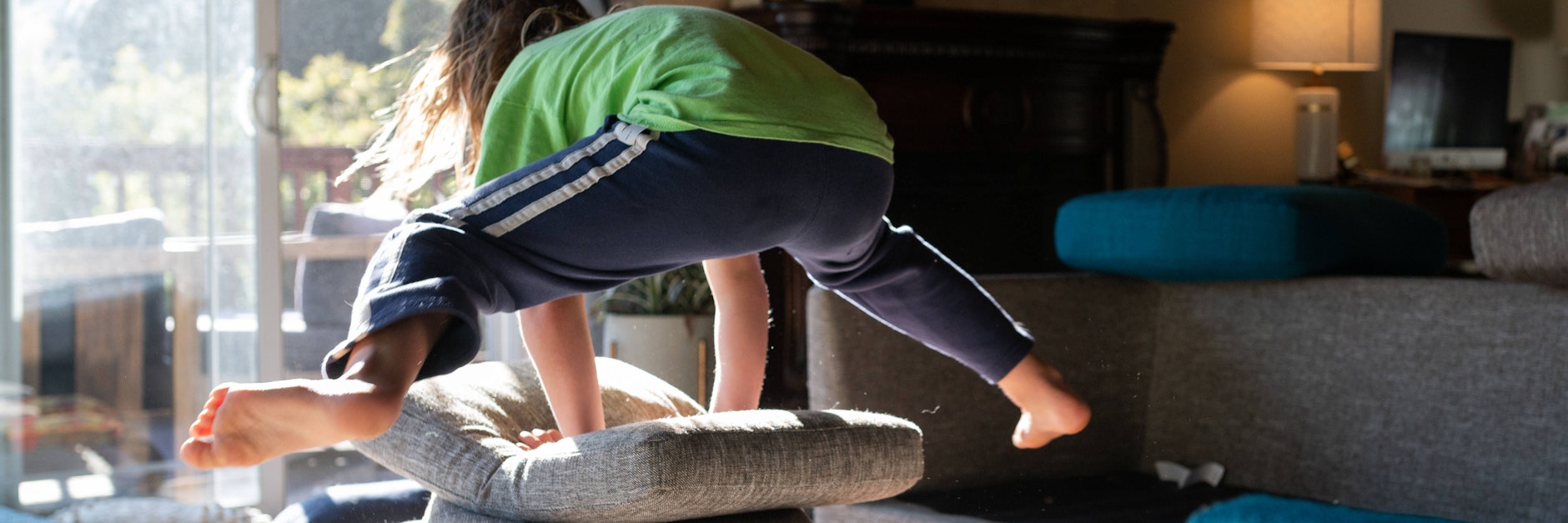 Trotz Lockdown: Fitness-Übungen gehen auch zu Hause (Symbolbild).