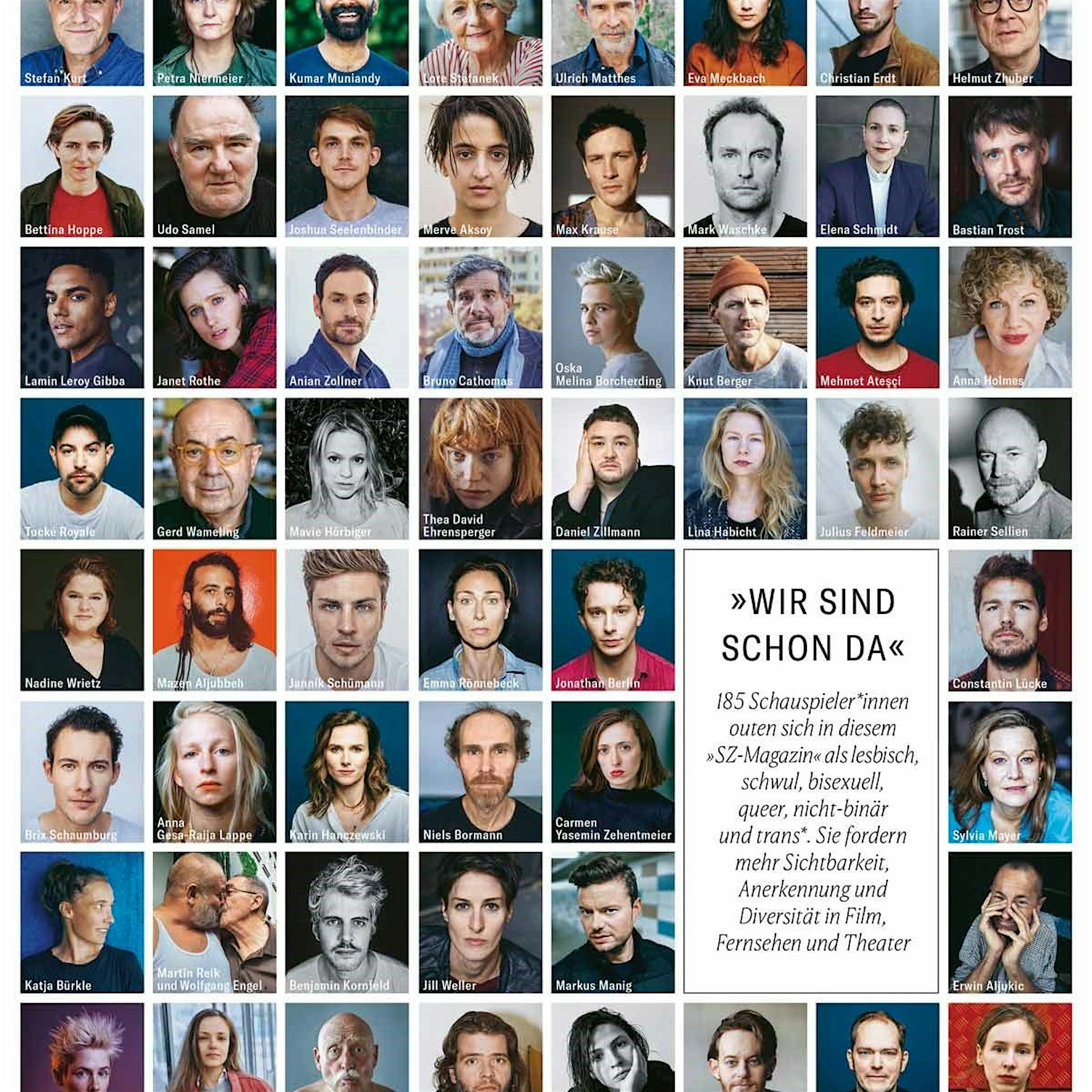 Image - Schwul, lesbisch, bisexuell: 185 deutsche Schauspielstars outen sich