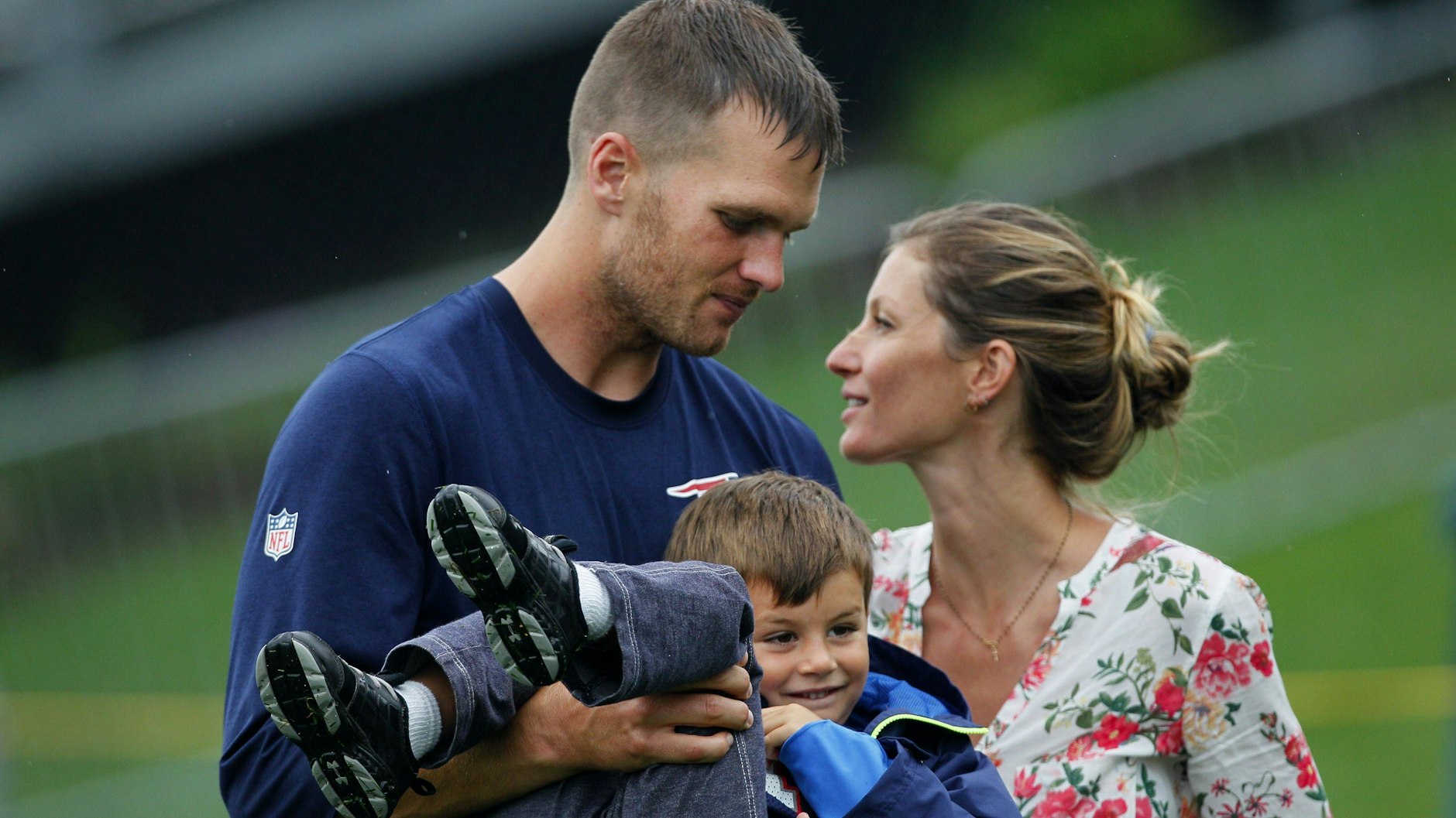 Zusammen mit seiner Frau Gisele Bündchen hat Tom Brady einen Sohn und eine Tochter.