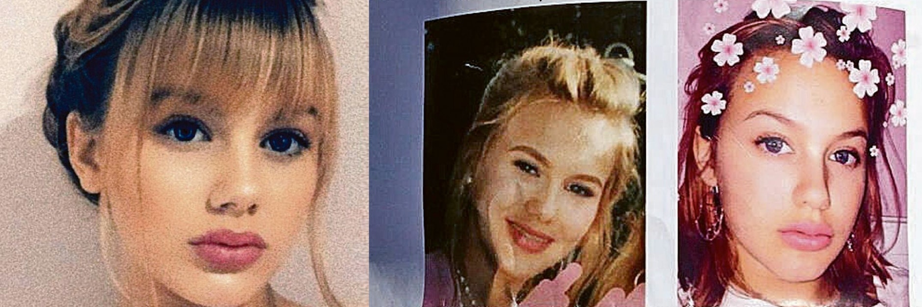 Angehörige und Freunde suchten mit Plakate im gesamten Stadtgebiet nach Rebecca.