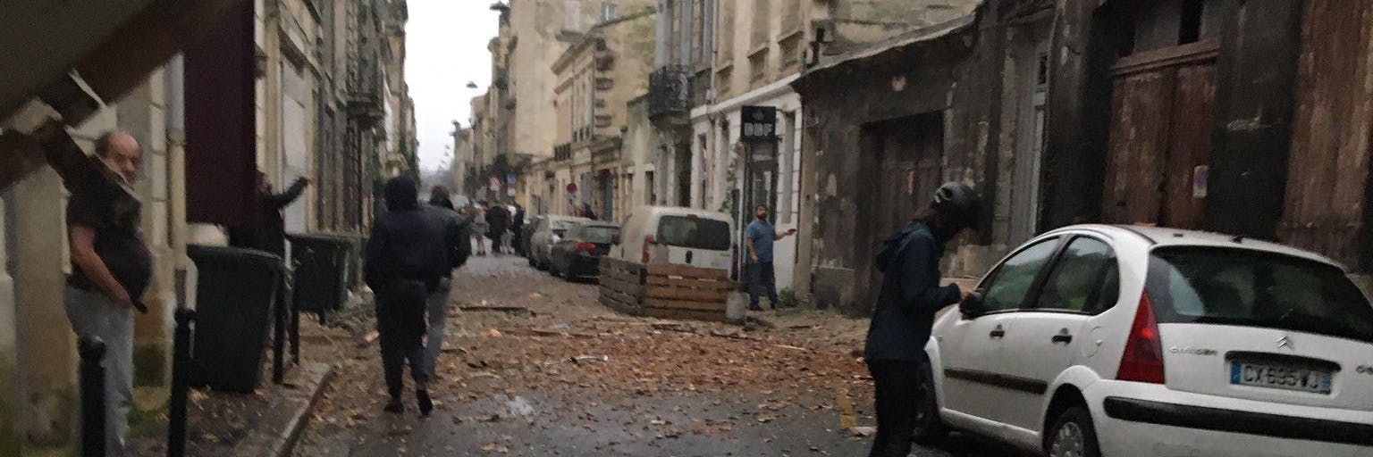 In der französischen Stadt Bordeaux hat es eine Explosion gegeben.