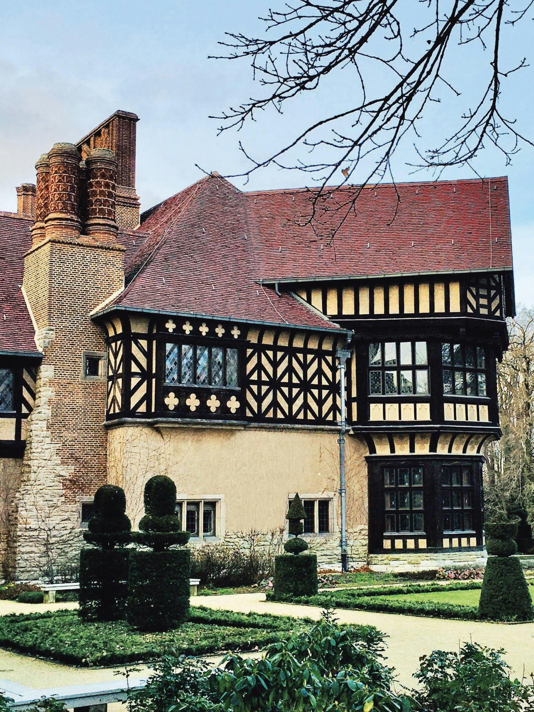 Tudor-Fachwerk aus der Zeit des 1. Weltkriegs: Schloss Cecilienhof erinnert noch heute an die preußische Anglophilie.