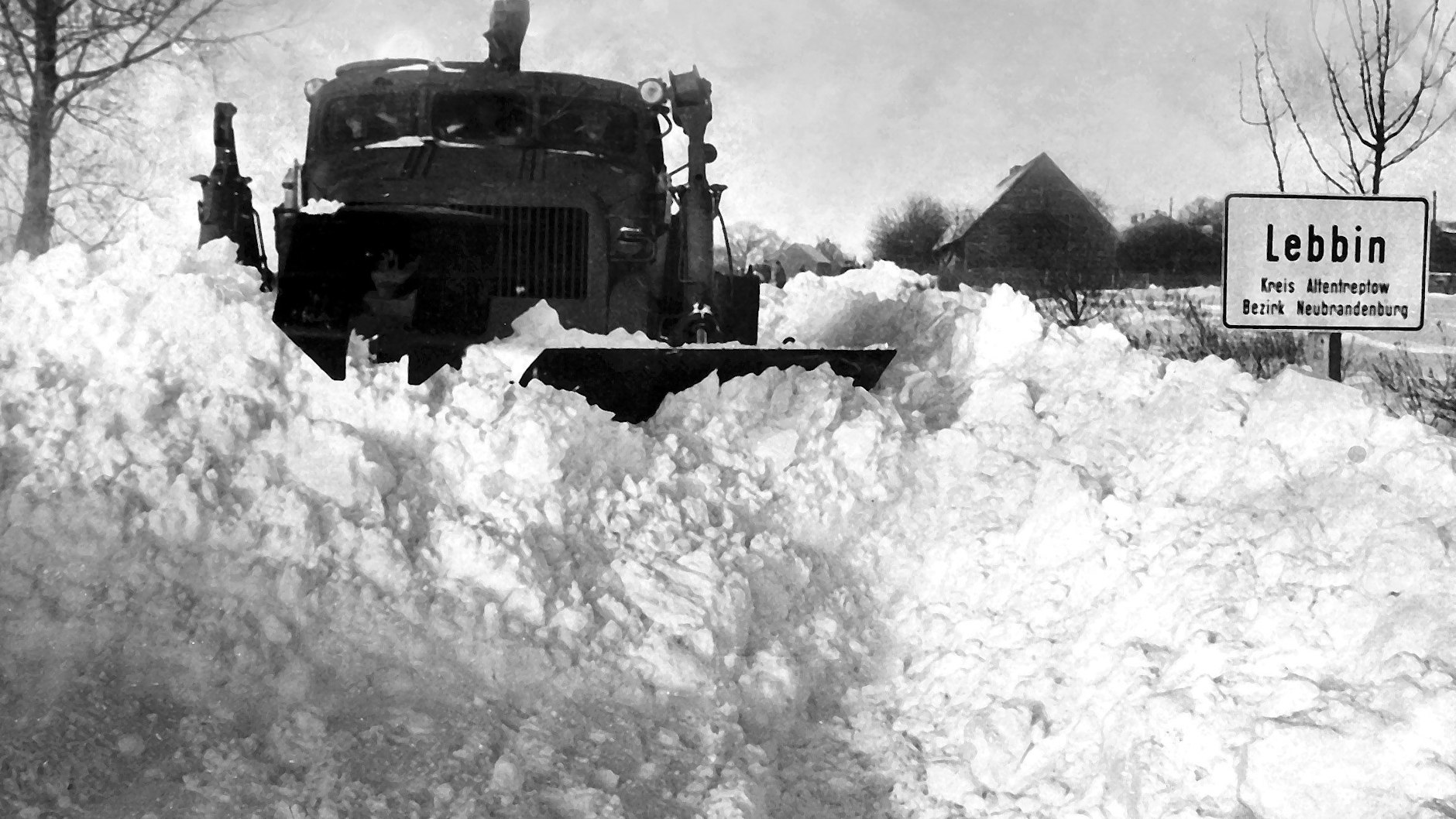 Wie schlimm war der Katastrophenwinter 1978/79 in der DDR?
