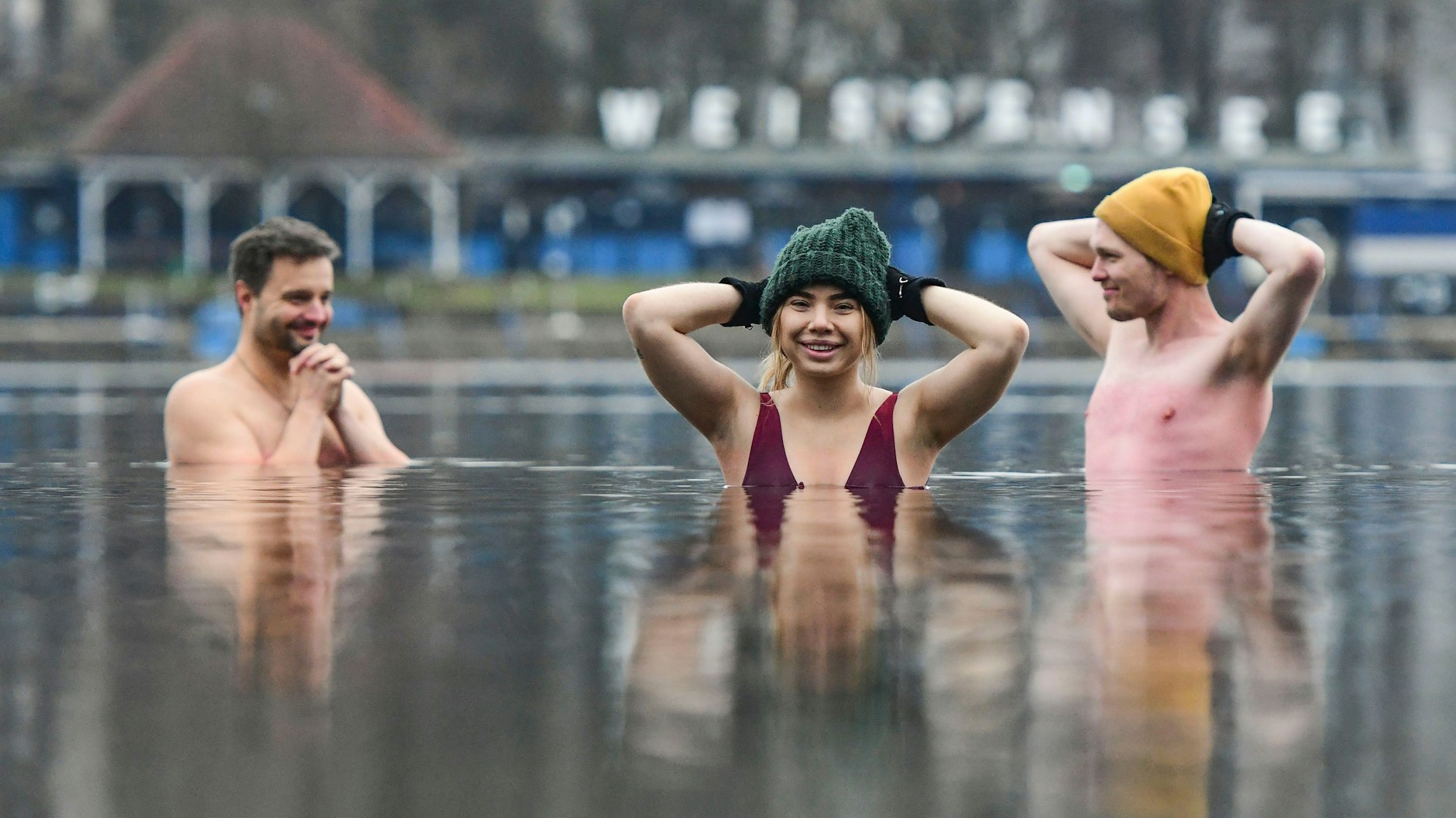 „Mein Körper ist Krebsrot, meine Zehen kalt, aber das Gefühl hinterher ist großartig.“<br>
