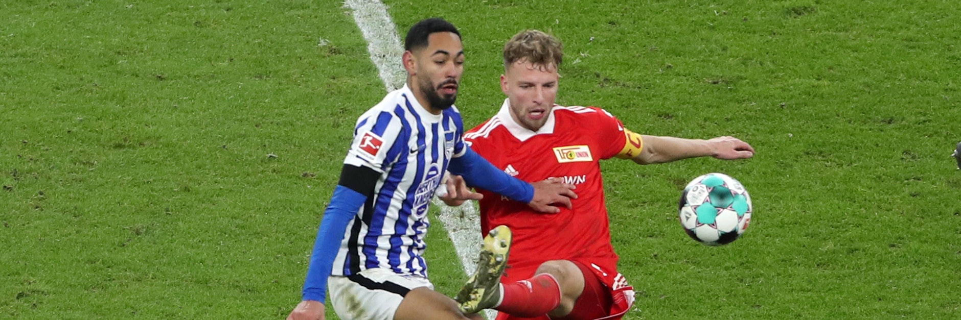 In der Liga behielt Hertha im ersten direkten Duell zwar die Oberhand, doch die Eisernen sind nun der größte Sportverein der Stadt.