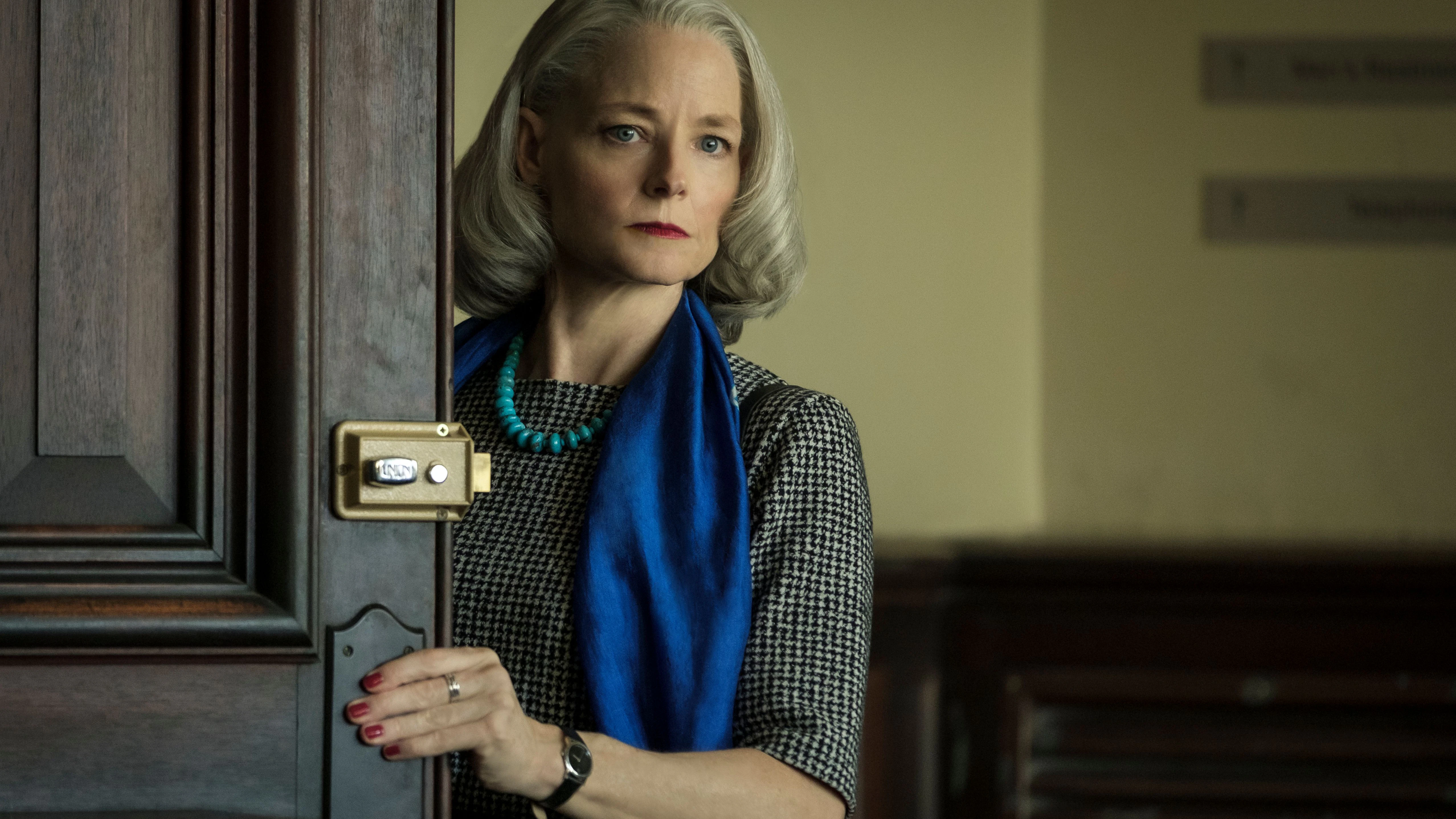 Jodie Foster in einer Szene des Thrillers „The Mauritanian“.