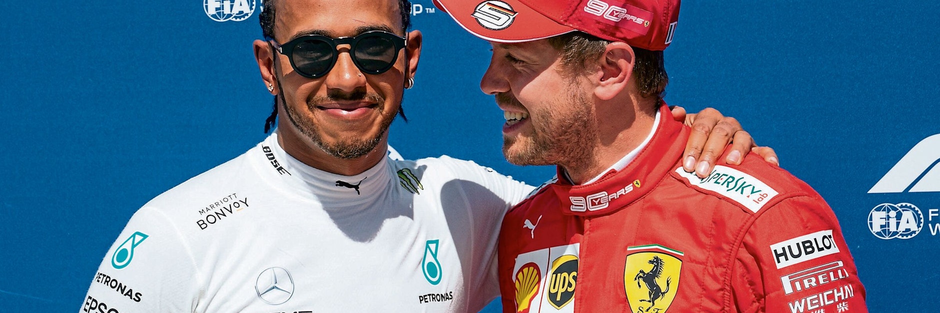 Lewis Hamilton (l.) und Sebastian Vettel verstehen sich prächtig, wären ein echtes Dream-Team.&nbsp;