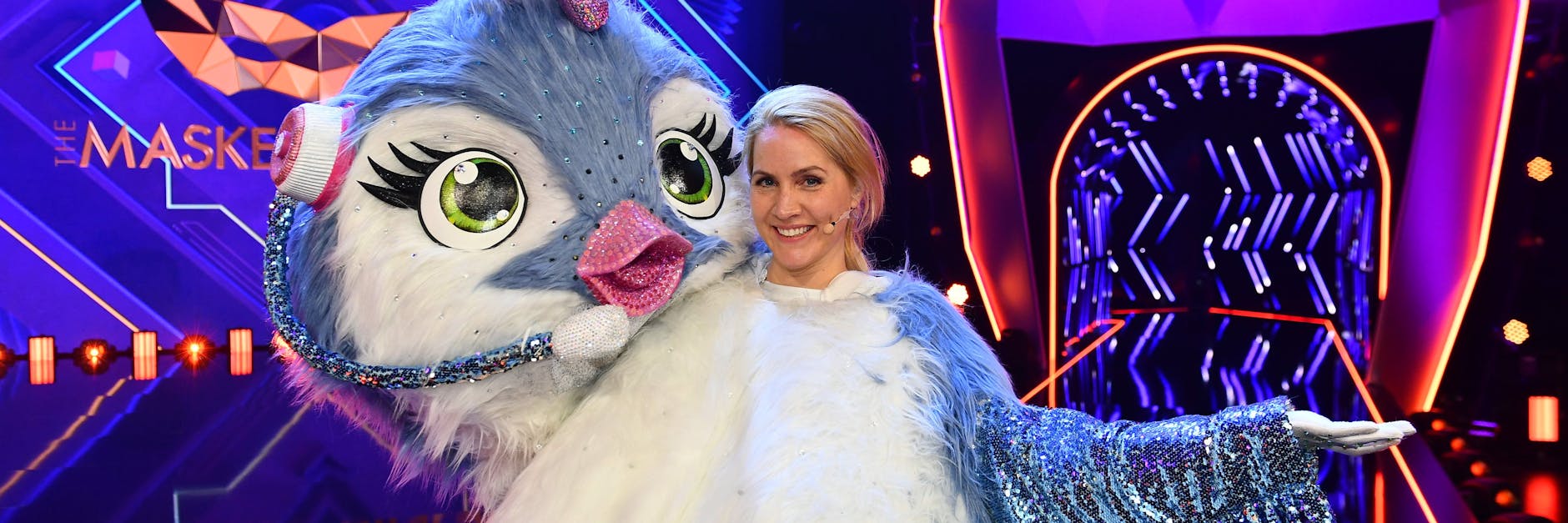 Tagesschau-Sprecherin Judith Rakers (45) steckte bei „The Masked Singer“ im Küken-Kostüm.