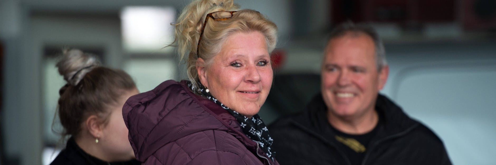 Silvia Wollny ist das Familienoberhaupt im Wollny-Clan. Im Hintergrund ihr Freund Harald.