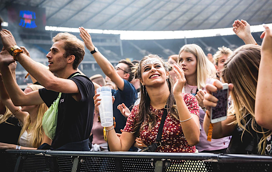 Feiern auf dem Olympiagelände in Berlin: 2019 kamen&nbsp;85.000 zum „Lollapalooza“.