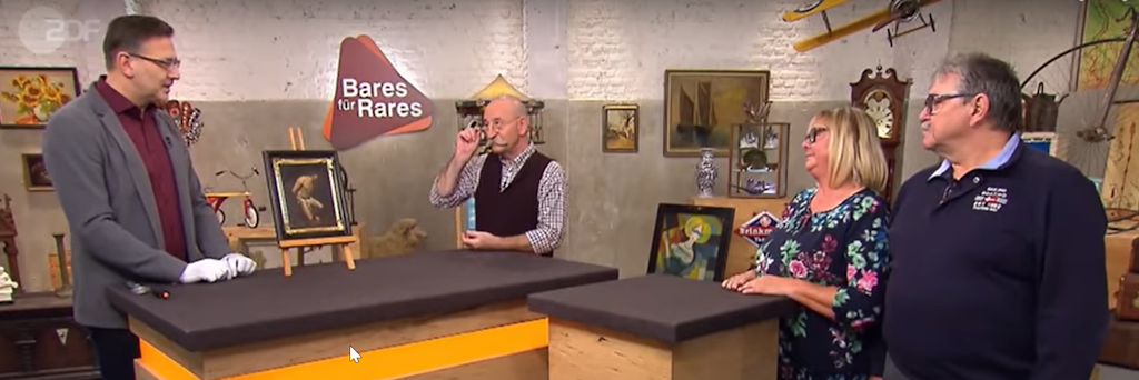 Mega-Überraschung bei „Bares für Rares“: Ehepaar will Bild verkaufen