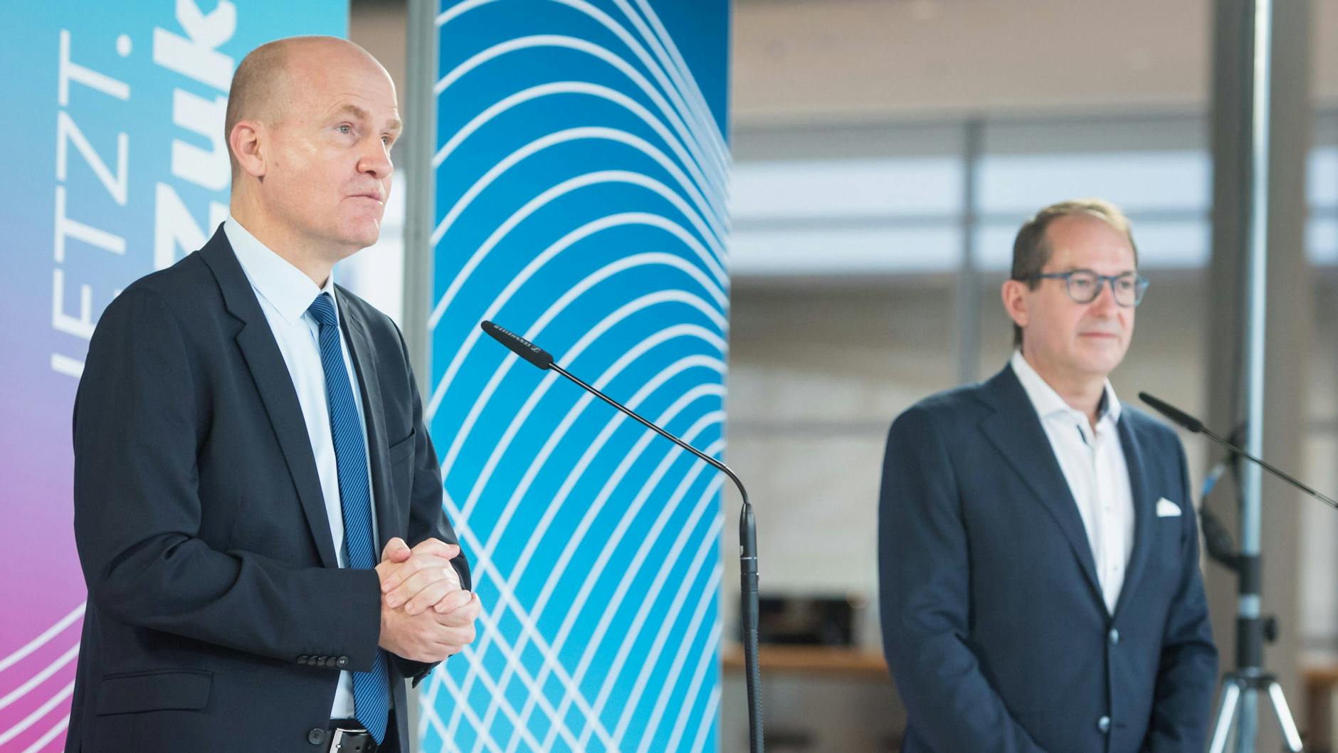 Fraktionschef Ralph Brinkhaus und CDU-Landesgruppenchef Alexander Dobrindt: Wie nachhaltig ist ihr Bemühen um Aufklärung?