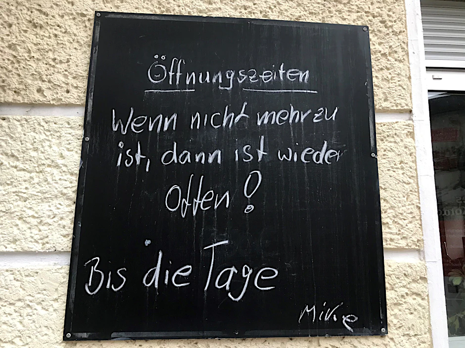 Kneipenweisheit: Die ganze Corona-Wahrheit in einem einzigen Satz.