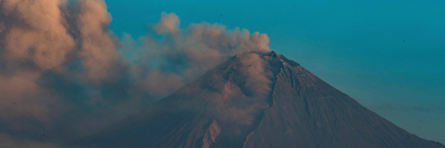 Der Vulkan Sangay in Ecuador gilt seit dem Jahr 1628 als aktiv. 