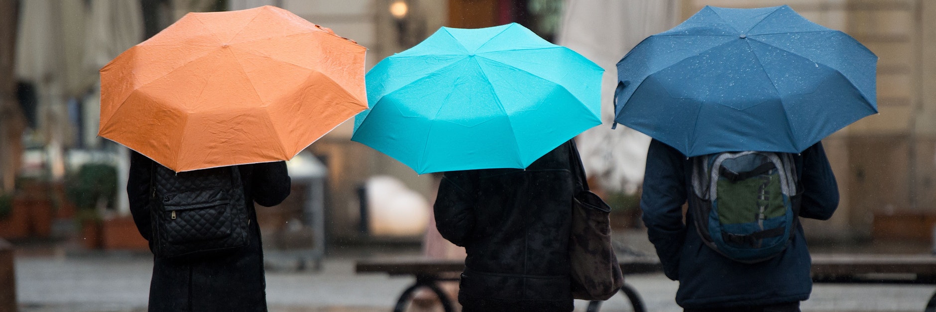 An diesem Wochenende heißt es: Schirmen unbedingt mitnehmen.&nbsp;