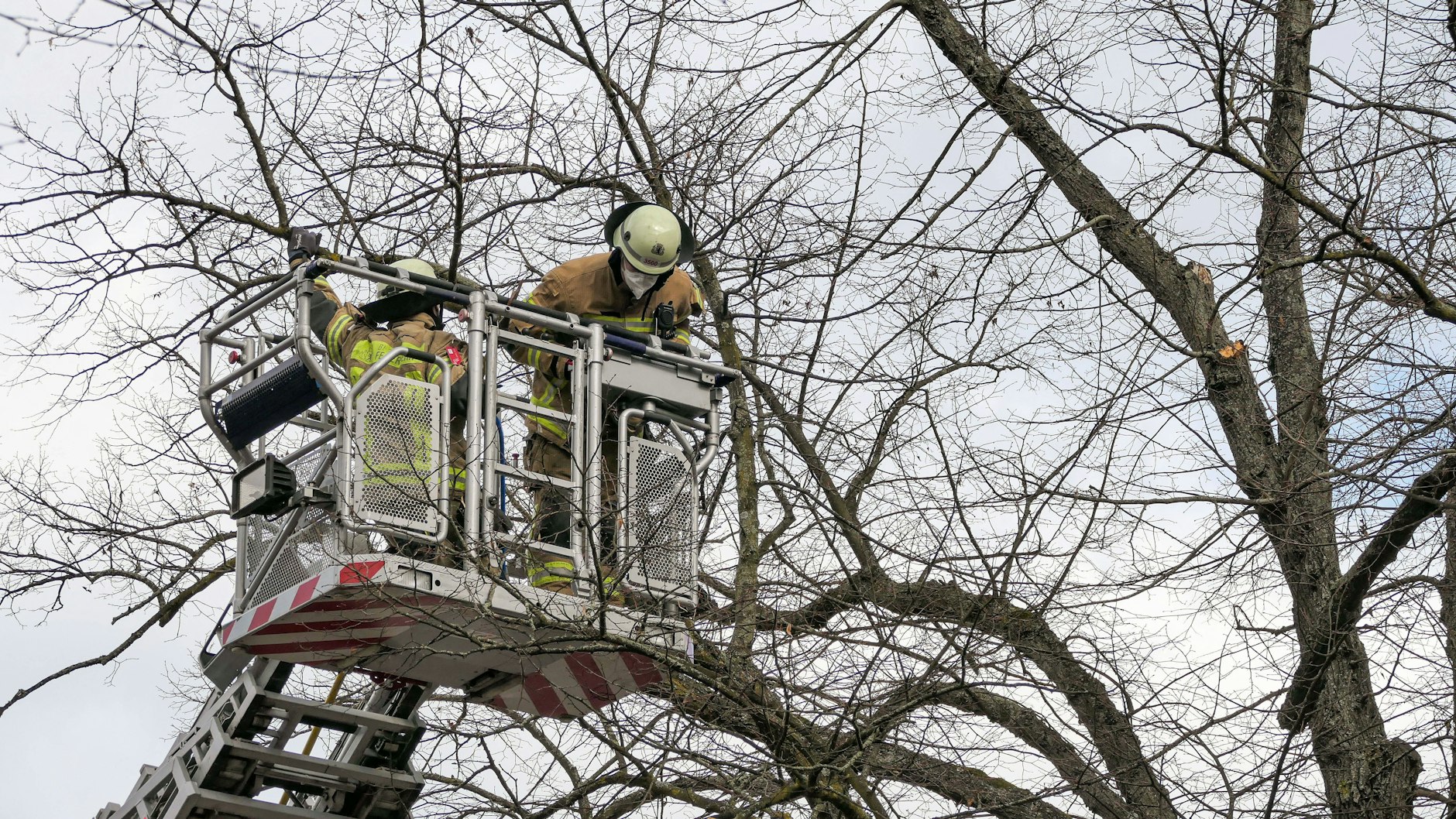 Einsatz der Berliner Feuerwehr im Bezirk Wilmersdorf (Foto vom Freitag).